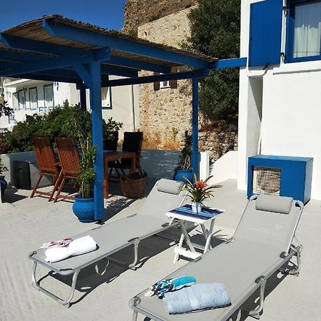 Iviskos House, Megalo Horio Village, Tilos Island Megálon Choríon Esterno foto